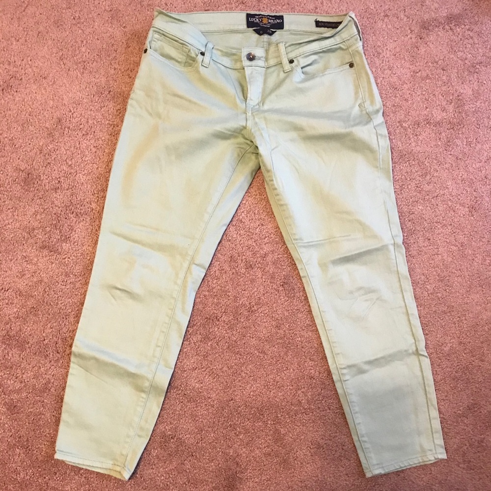 Jeans, colored jeans, summer jeans, cropped jeans